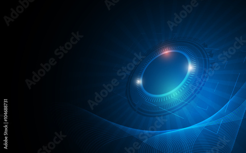 abstract background digital tech innovation concept