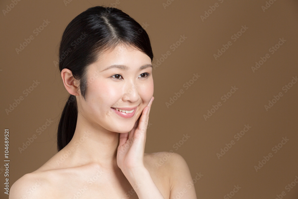 attractive asian woman skincare image attractive asian woman skincare image