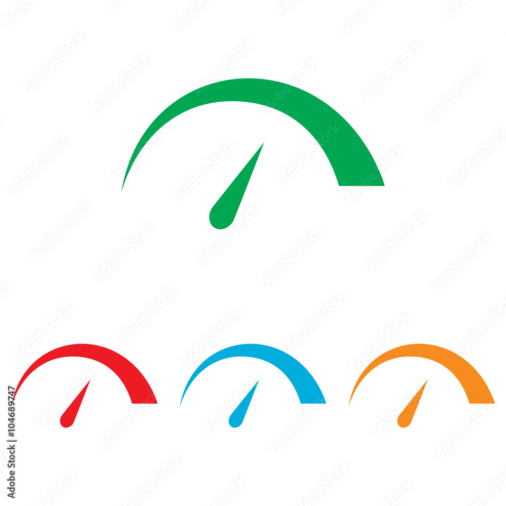 Fototapeta premium Colorfull icons set