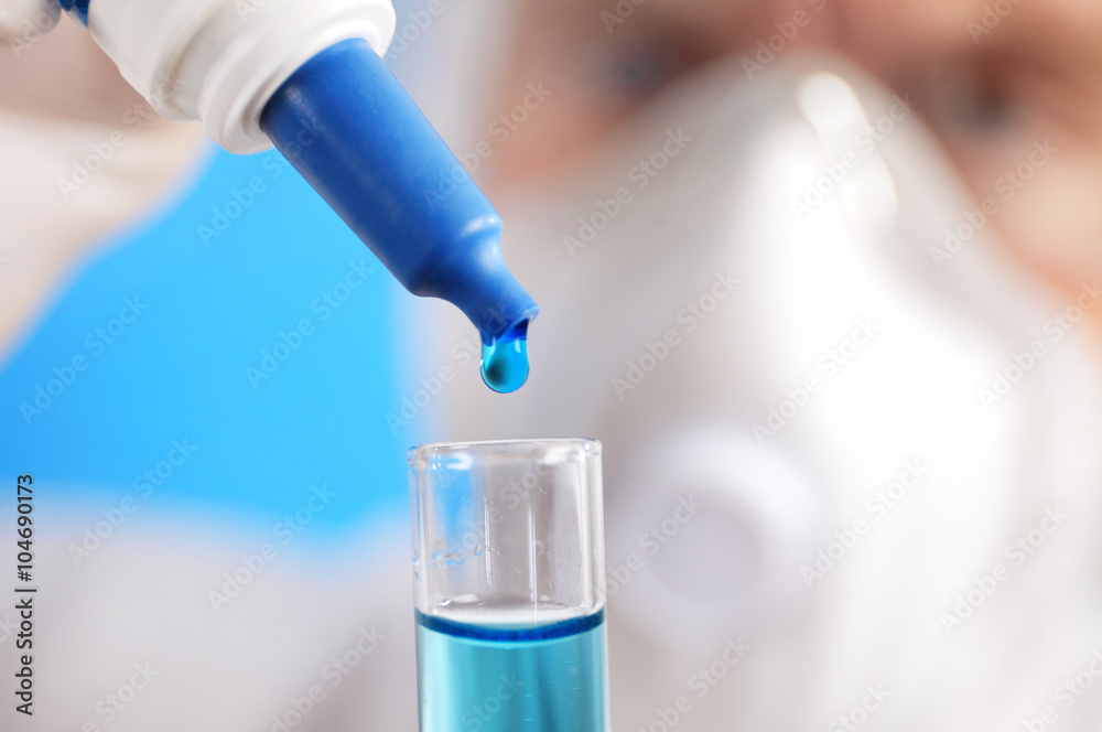 Medical Research in Laboratory