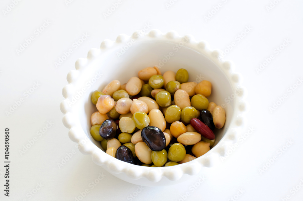 蒸し豆のサラダ 蒸し豆のサラダ