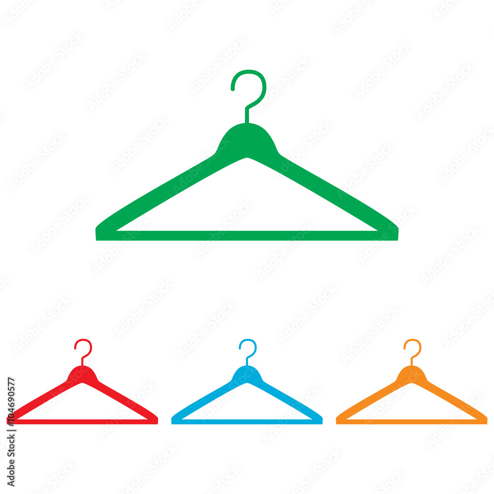 Hanger sign. Colorfull set Hanger sign. Colorfull set