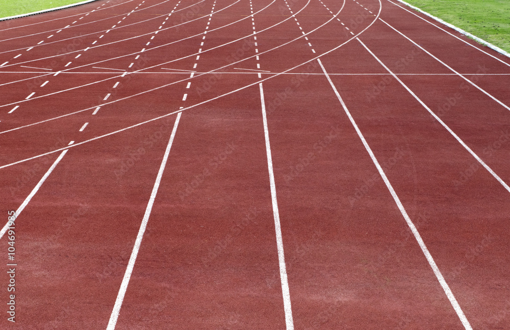 Direct athletics Running track at Sport Stadium Direct athletics Running track at Sport Stadium