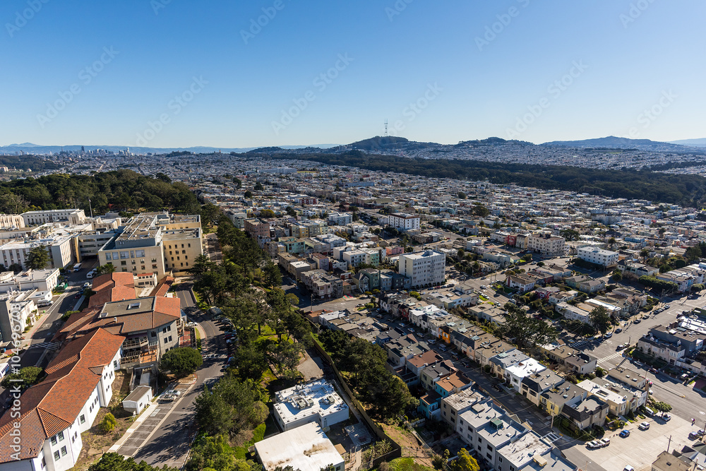 Aerial View of San Francisco