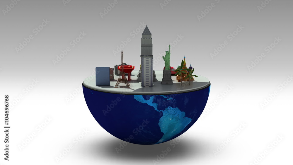 Earth changes Travel icon, a famous sight spot.camera, baggage(included alpha) Earth changes Travel icon, a famous sight spot.camera, baggage(included alpha)