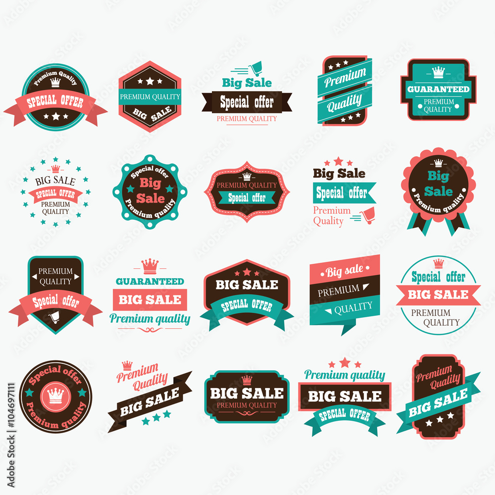 Sale badges