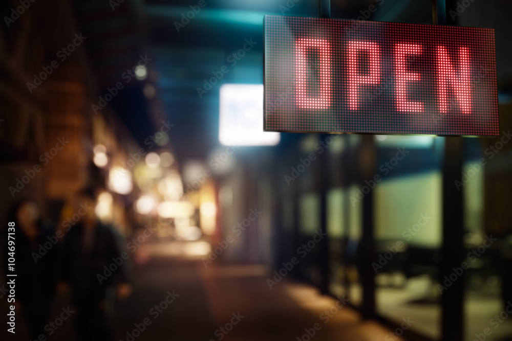 LED Display - Open signage LED Display - Open signage