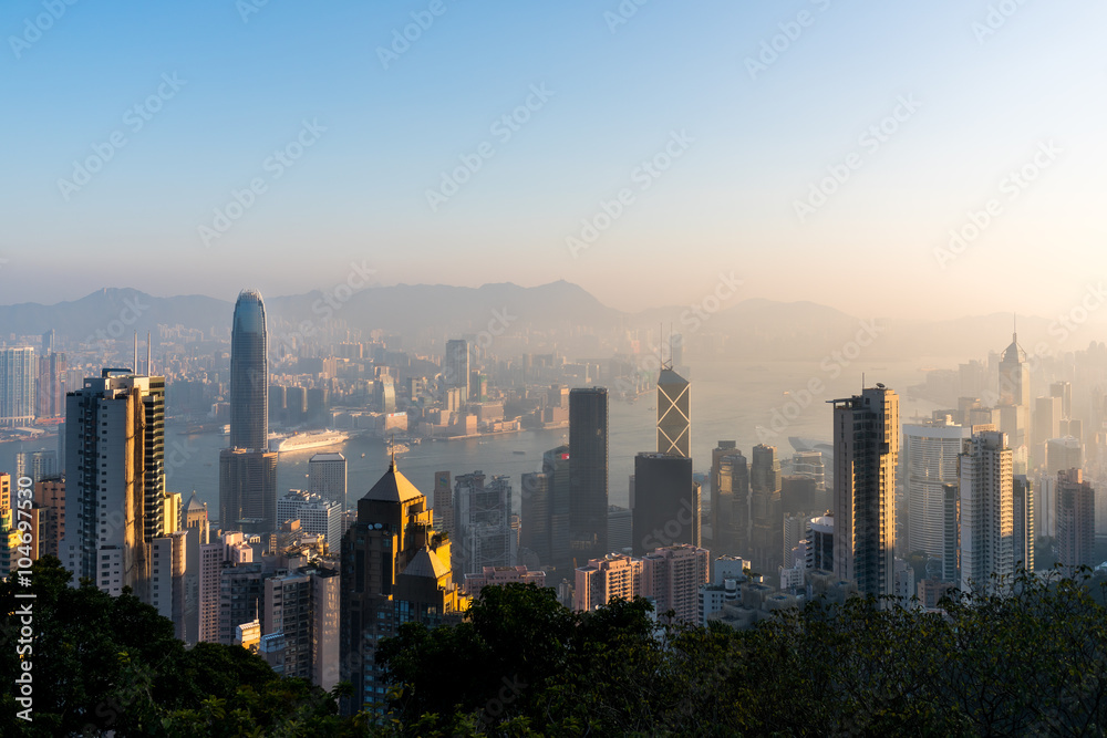 Hong Kong at Dawn
