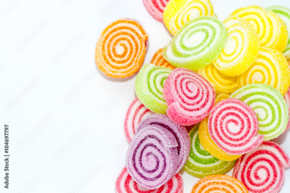 colorful confectionery isolated colorful confectionery isolated