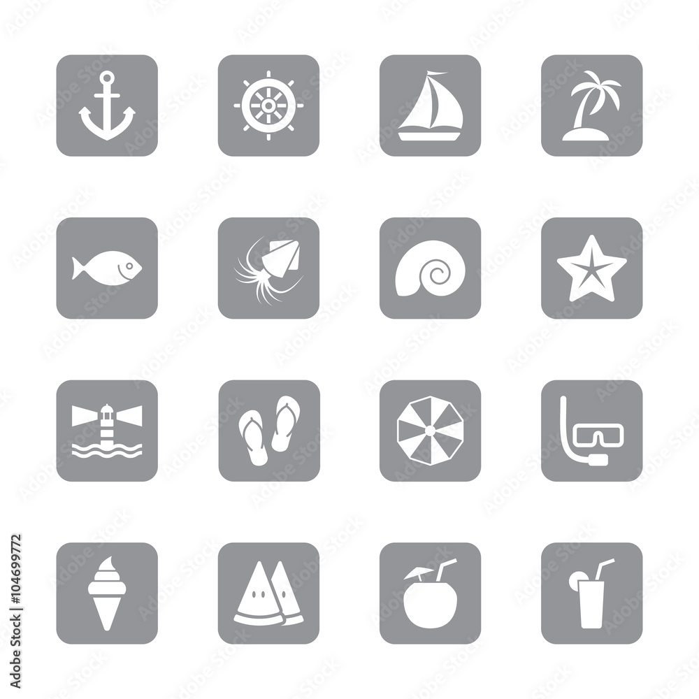 gray flat icon set 9 on rounded rectangle for web design, user interface (UI), infographic and mobile application (apps) gray flat icon set 9 on rounded rectangle for web design, user interface (UI), infographic and mobile application (apps)