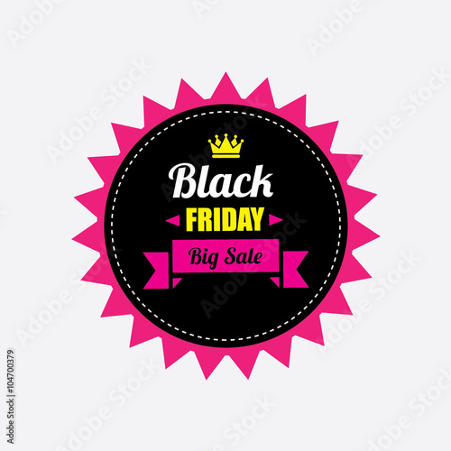 Black friday badge