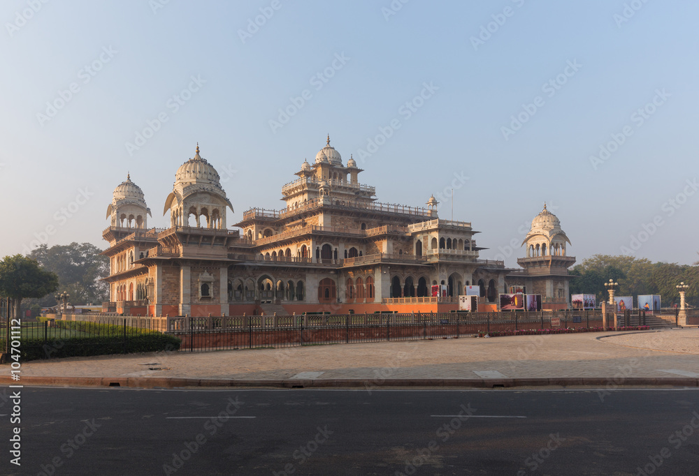 Albert Hall Museum in Jaipur city in Rajasthan state of India.