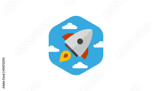 Rocket Logo Template