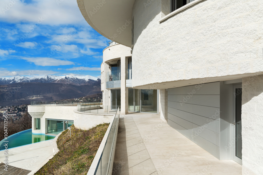 Fototapeta premium beautiful modern building