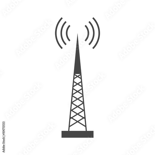Transmitter simple icon