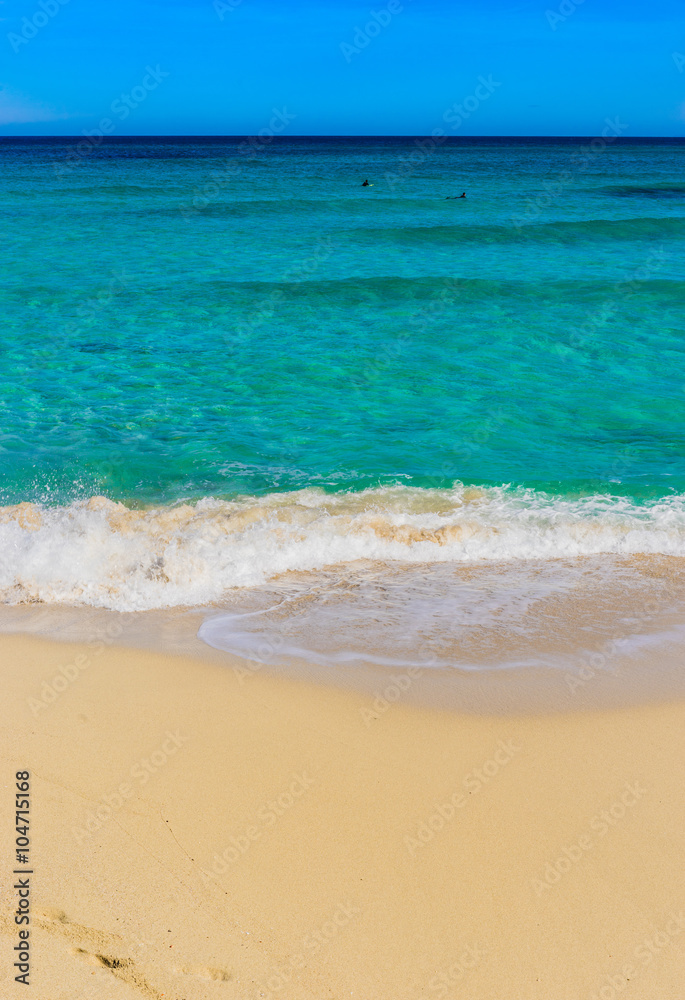 Sandstrand Meer Wasser Türkis Blau