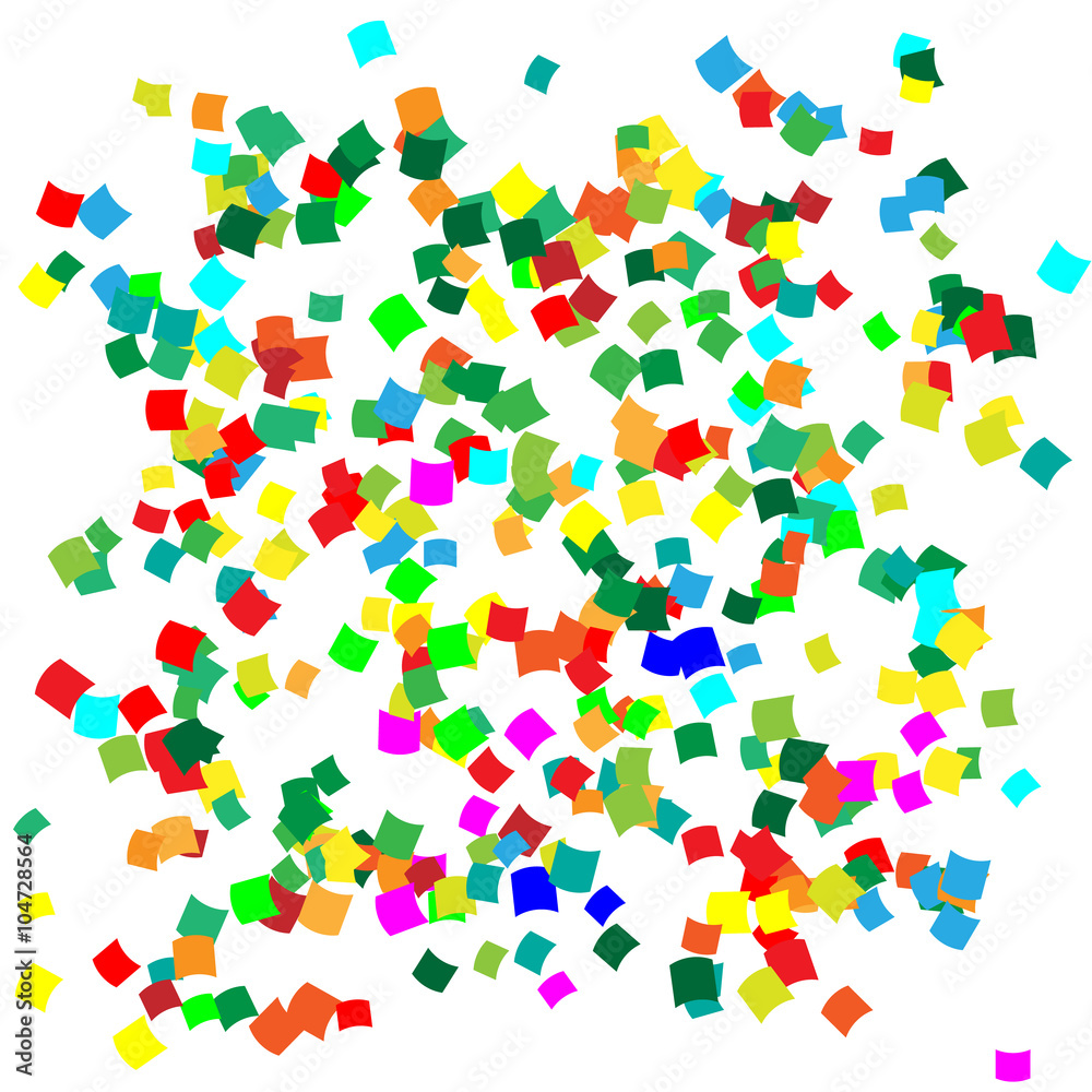 illustration of confetti illustration of confetti