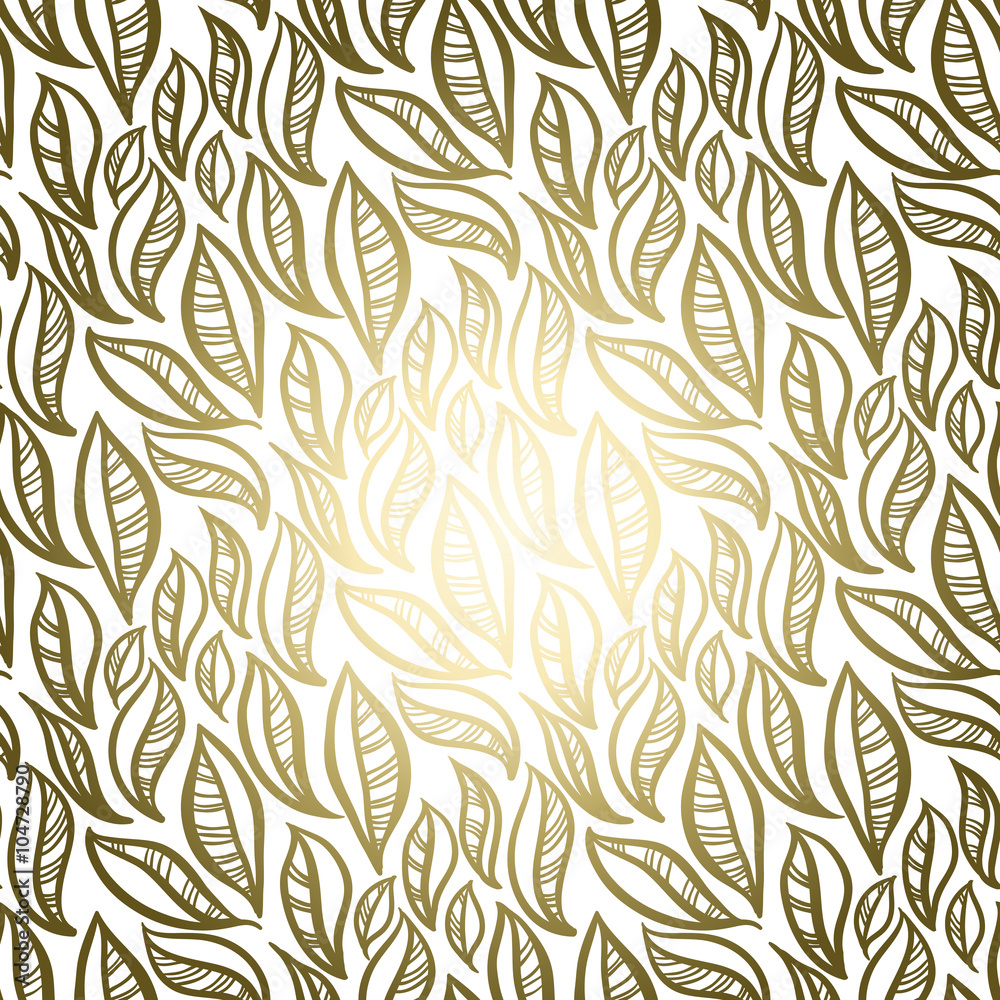 Leaves pattern background Leaves pattern background