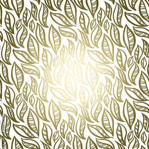 Leaves pattern background