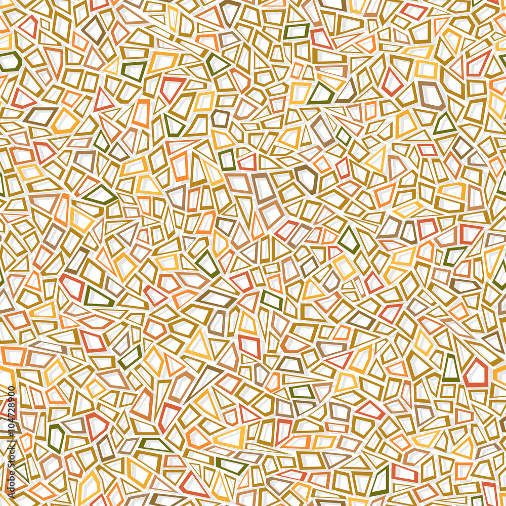 Abstract seamless pattern of various polygons. Abstract seamless pattern of various polygons.