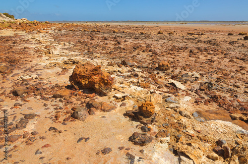Australian rock desert vast empty remote area