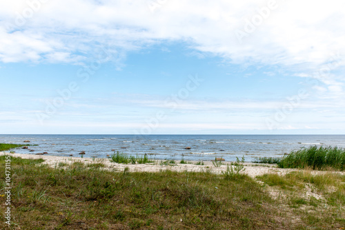 Fototapeta Naklejka Na Ścianę i Meble -  waves on the shore of the Baltic sea