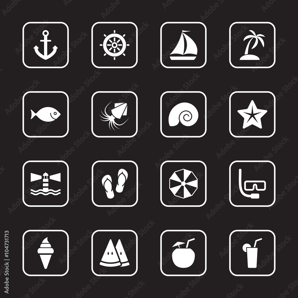 white flat icon set 9 with rounded rectangle frame for web design, user interface (UI), infographic and mobile application (apps) white flat icon set 9 with rounded rectangle frame for web design, user interface (UI), infographic and mobile application (apps)