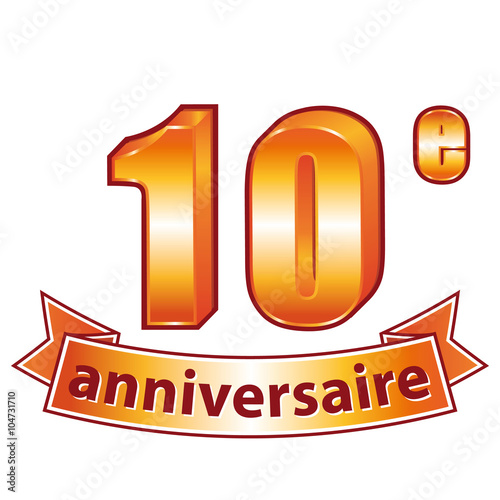 10ème anniversaire.