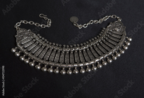 Set of Beautiful Oriental Silver jewelry (Indian, Arab, African,