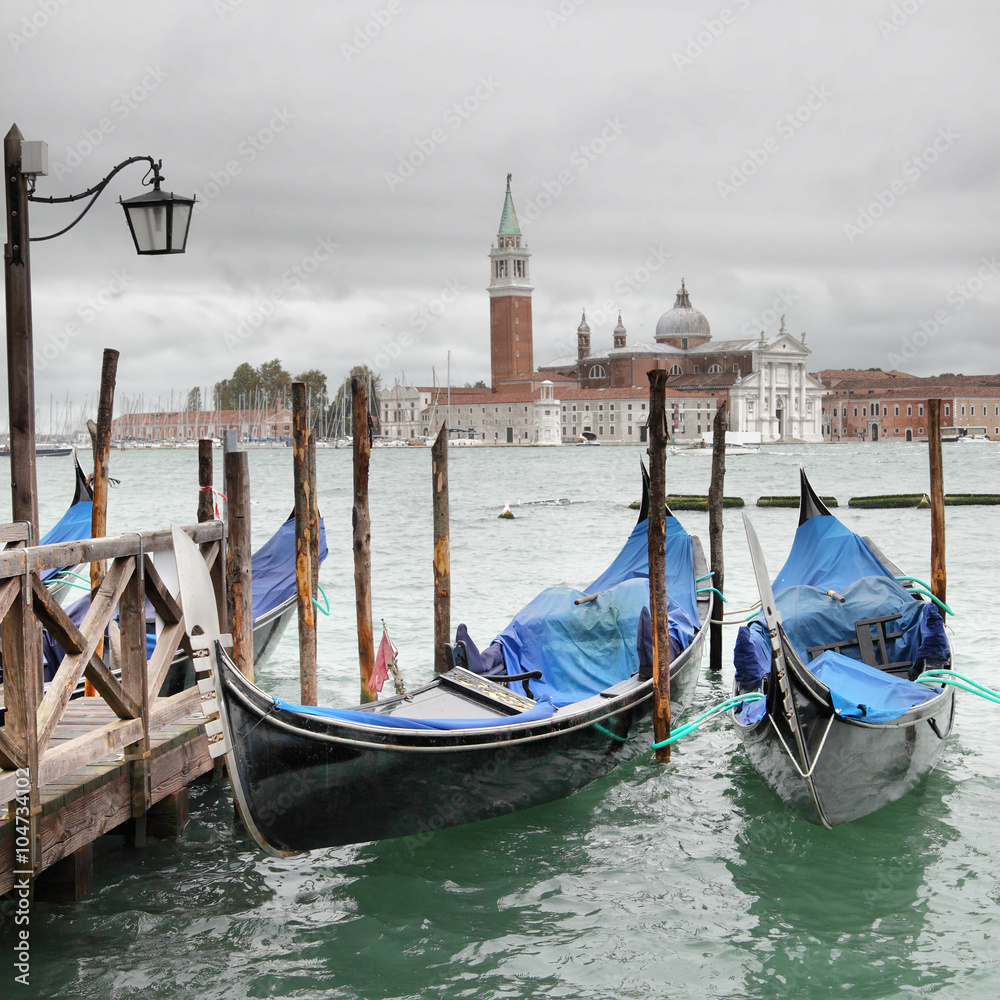 Venice at overcast day