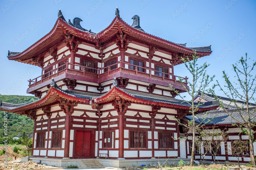 Fototapeta premium tempel bei suzhou