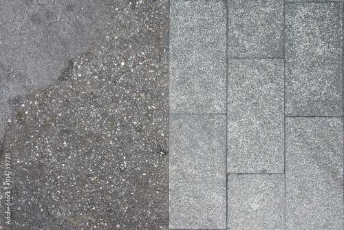 Experience the difference, cement floor texture for background.