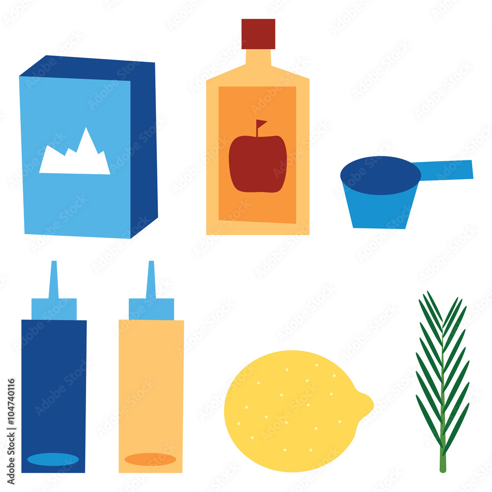 No shampoo equipment vector illustration No shampoo equipment vector illustration
