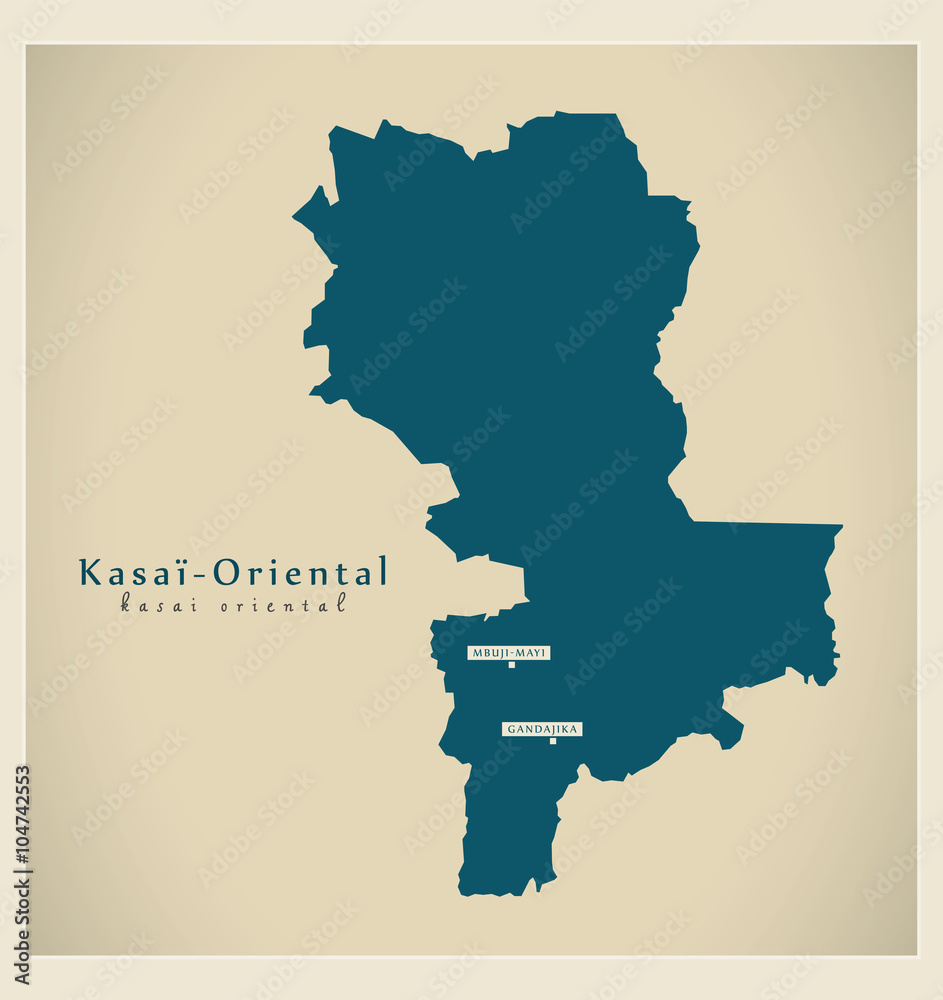Modern Map - Kasai-Oriental CD