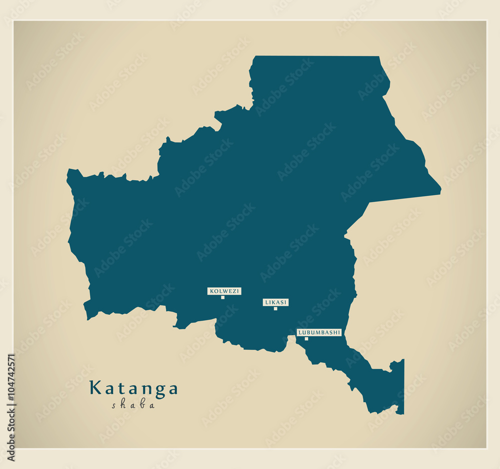 Modern Map - Katanga CD