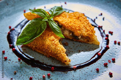 Krokiety - Polish style croquettes filled with beef 