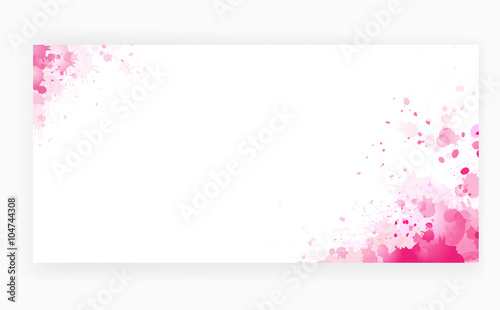 Grunge pink art background