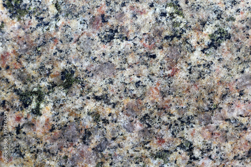 Polierte Oberfläche von Granit, Makroaufnahme