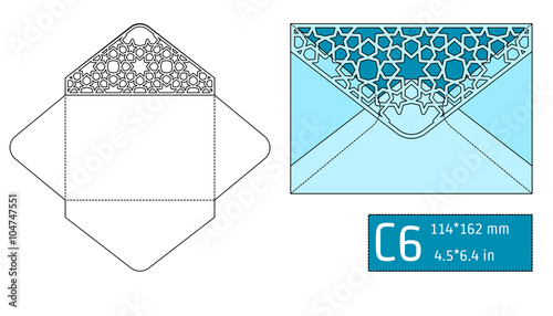 Lase Envelope Template A