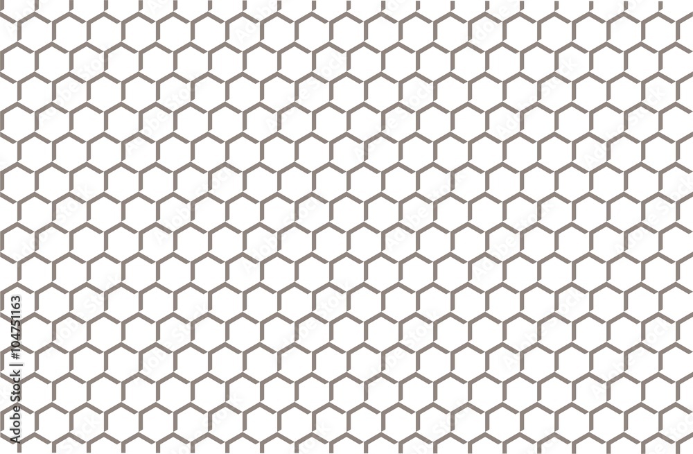 Ornament honey vector, grid pattern decorative