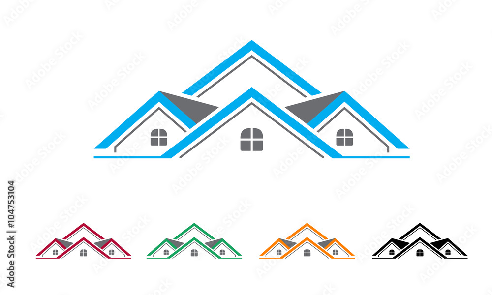 real estate, building, house, property, home logo design real estate, building, house, property, home logo design