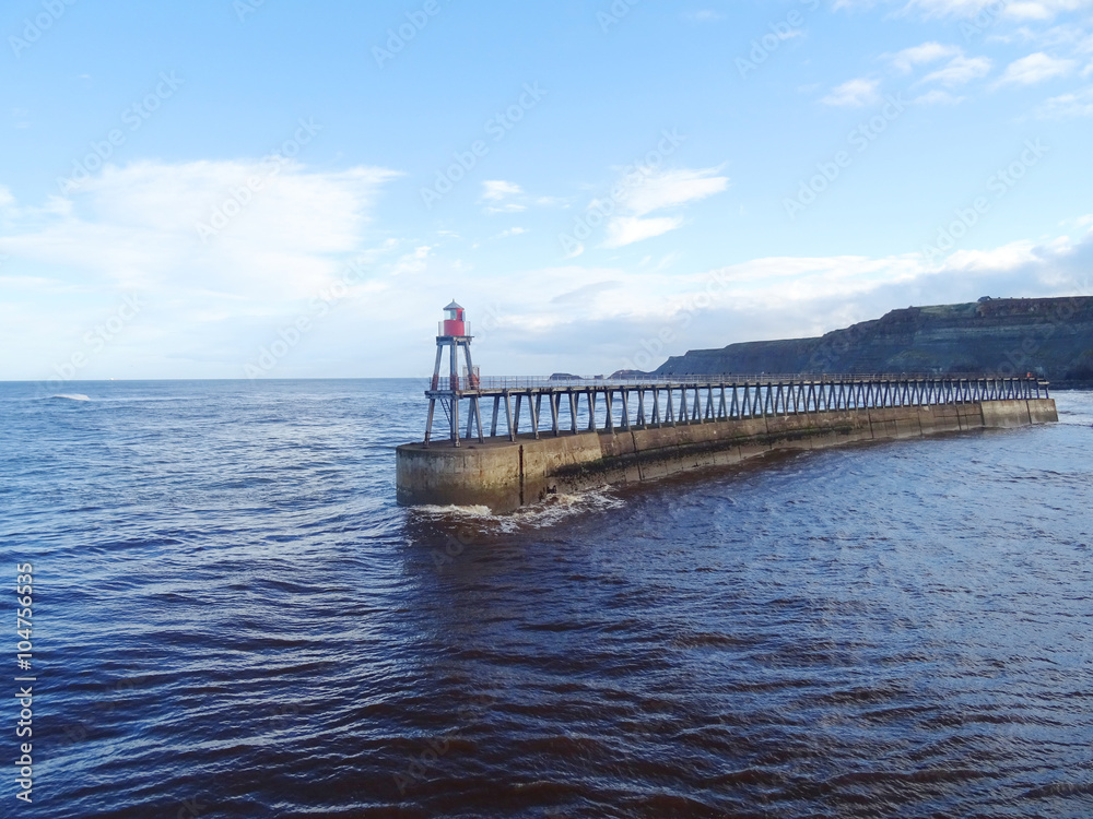 Fototapeta premium Lighthouse of Whitby