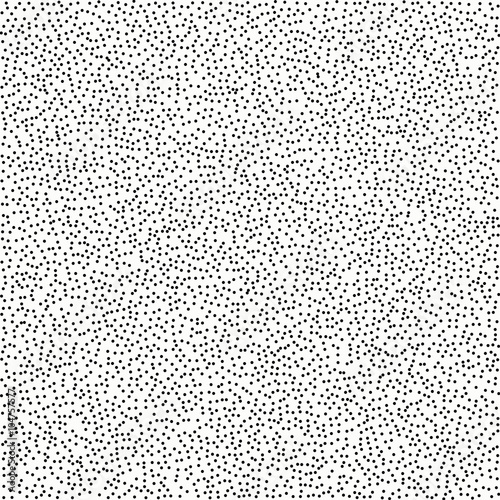 Polka dot. Geometric monochrome abstract pattern with round, dotted circle. Wrapping paper. Scrapbook paper. Tiling. Vector illustration. Background. Graphic texture with randomly disposed spots. 