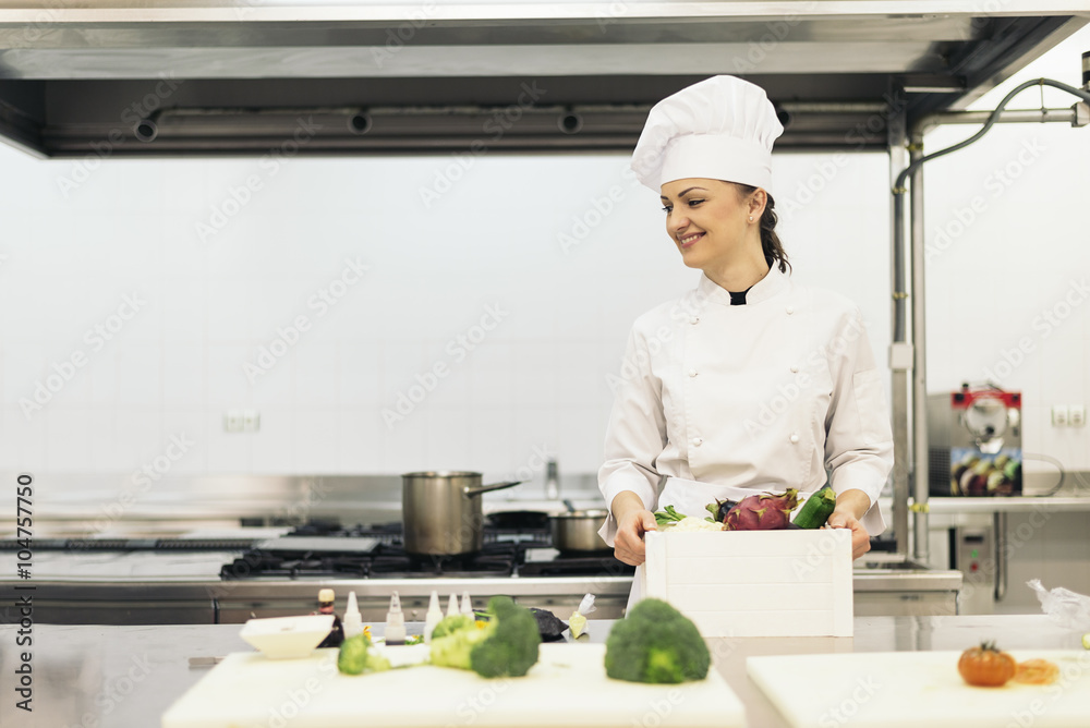 Pretty professional chef cooking. Pretty professional chef cooking.