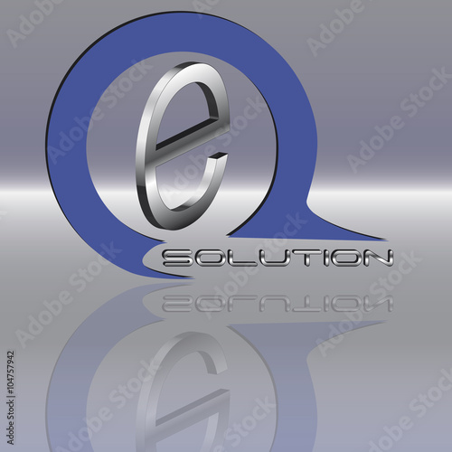 e solution blau