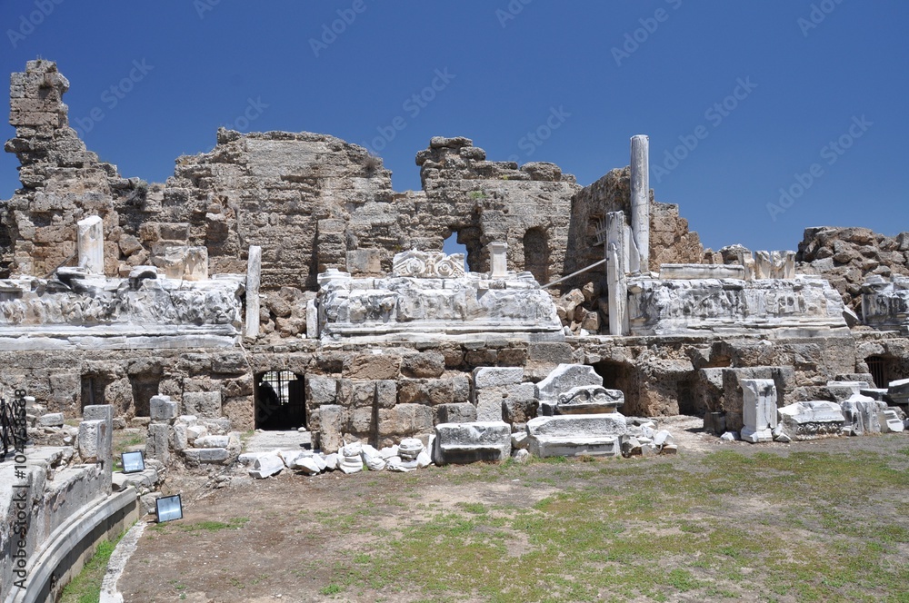 Roman theatre in Side