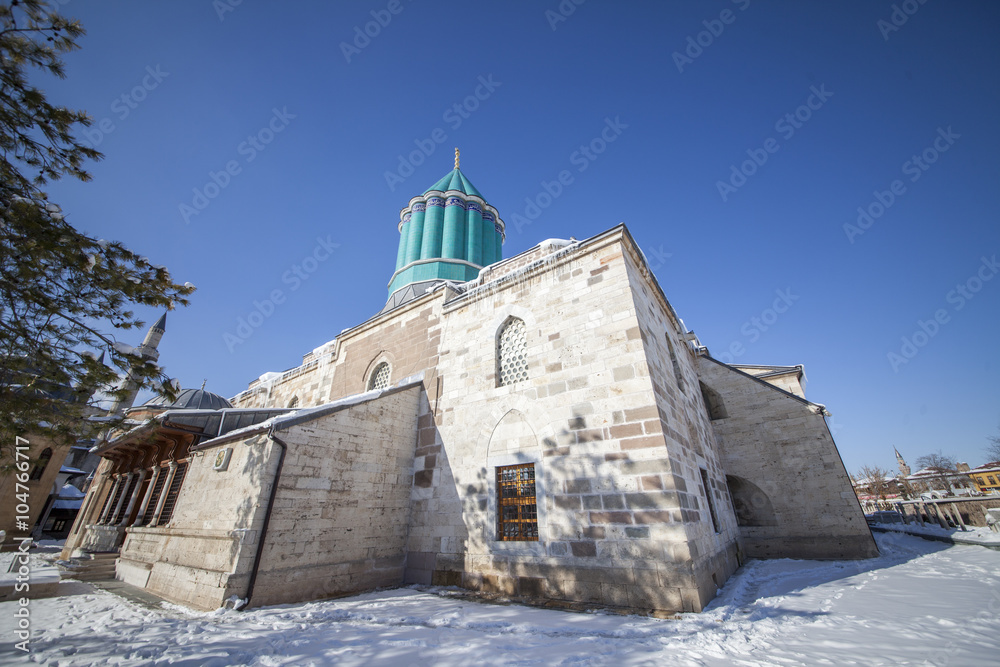 Images from the Mevlana Museum in Konya