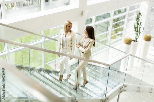 Young women in the office