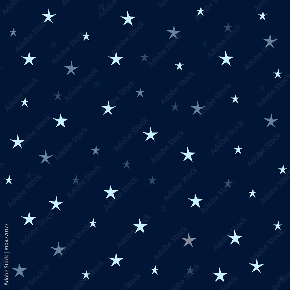 Vector background. Starry night Sky. Eps 10.