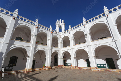 San Felipe Neri monastery from La Merced church in Sucre, Bolivi photo